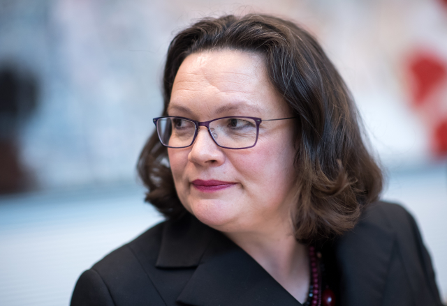 Andrea Nahlesová.