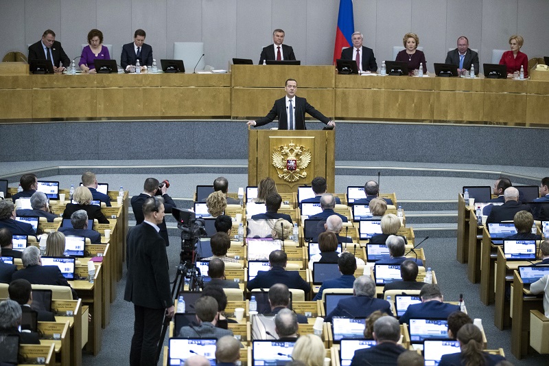 Ruský parlament.