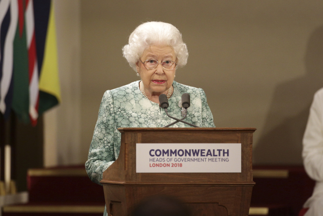 Britská královna Alžběta II.