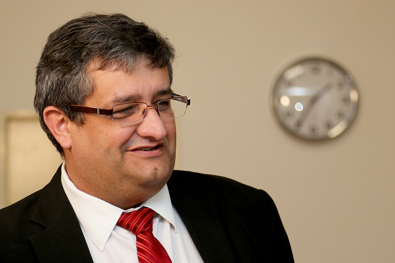 První místopředseda KSČM Petr Šimůnek.