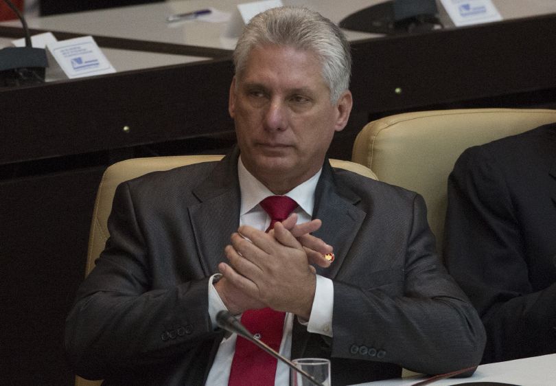 Nový kubánský prezident Miguel Díaz-Canel. 