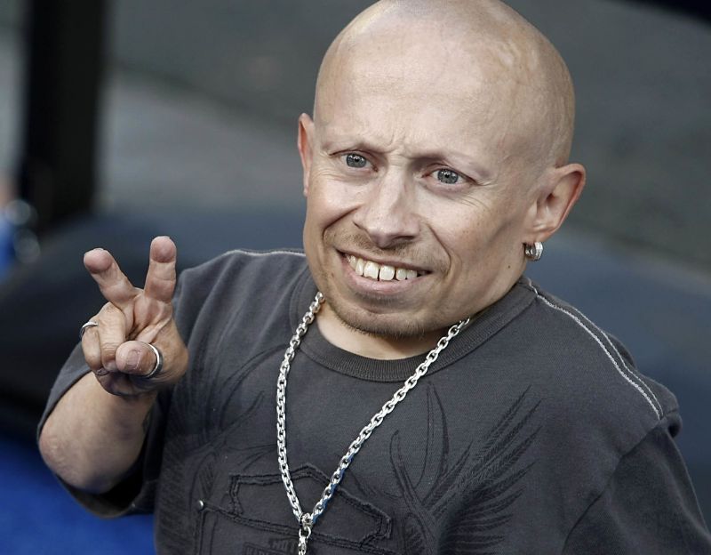 Herec Verne Troyer.