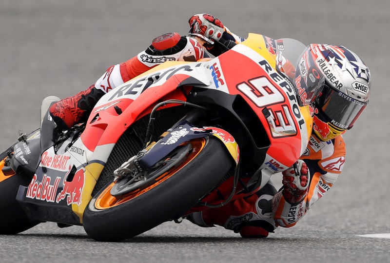 Motocyklový závodník Marc Márquez.
