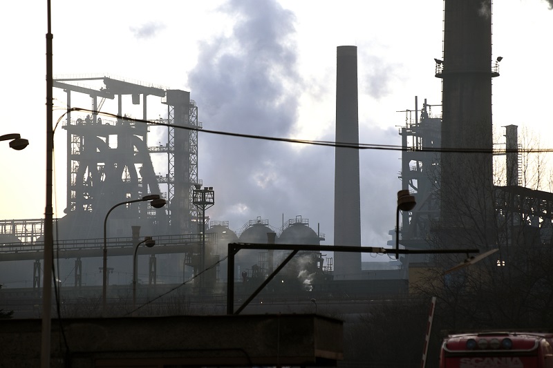Ocelárna ArcelorMittal, Ostrava.