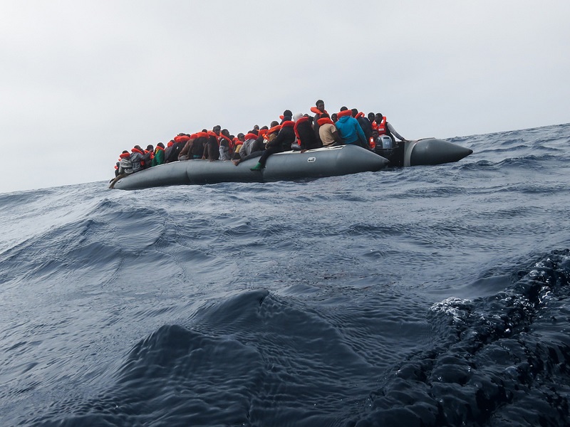 Libyjská pobřežní stráž zachránila dohromady 263 osob (ilustrační foto).