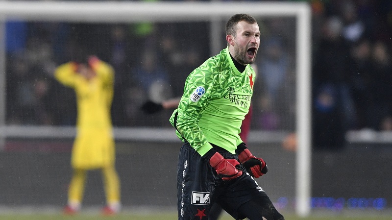 Takhle se Ondřej Kolář v zápase s Libercem radovat nemohl.