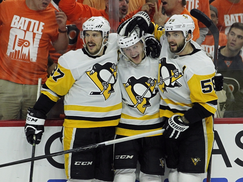 Hokejisté Pittsburghu postoupili do dalšího kola play-off. Hokejisté Pittsburghu postoupili do dalšího kola play-off.