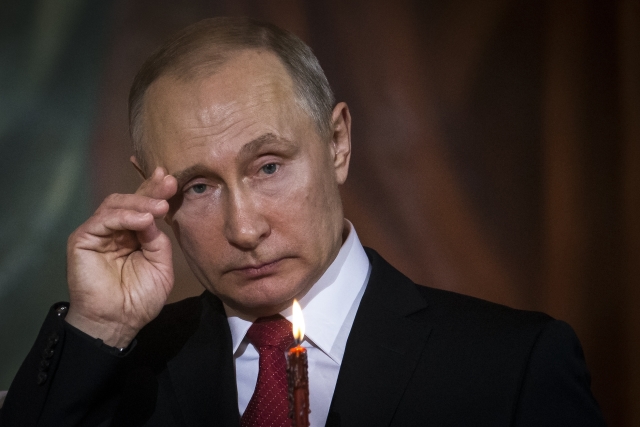 Ruský prezident Vladimir Putin. 
