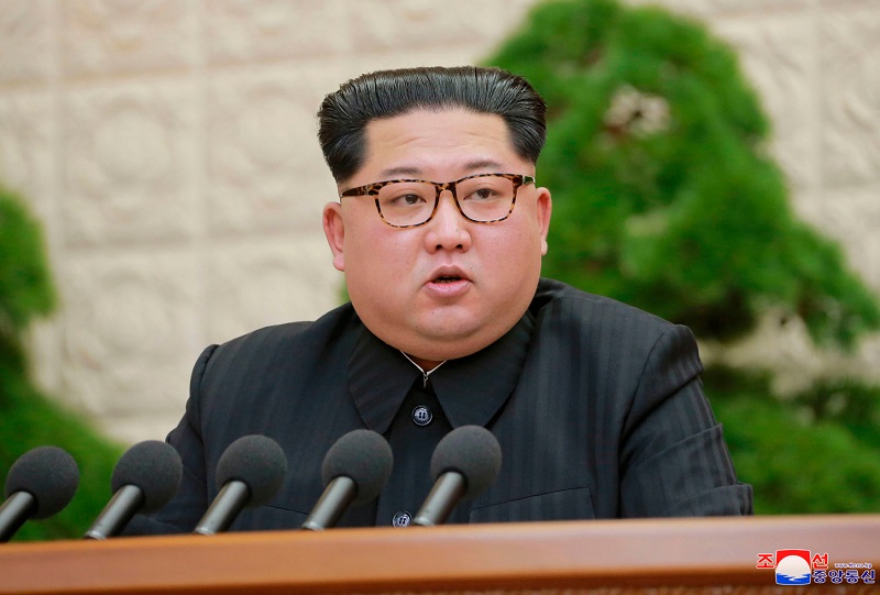 Kim Čong-un, vůdce Korejské lidově demokratické republiky. Kim Čong-un, vůdce Korejské lidově demokratické republiky.