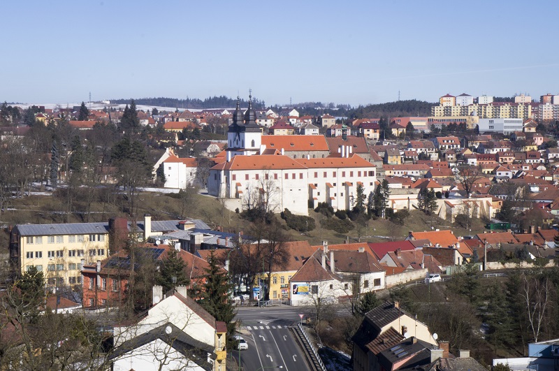 Město Třebíč.