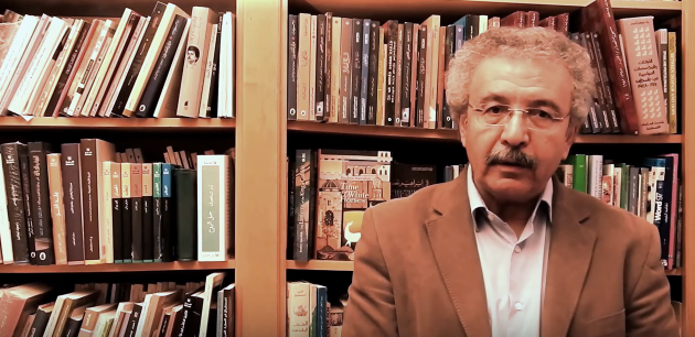 Palestinsko-jordánský spisovatel Ibráhím Nasralláh.