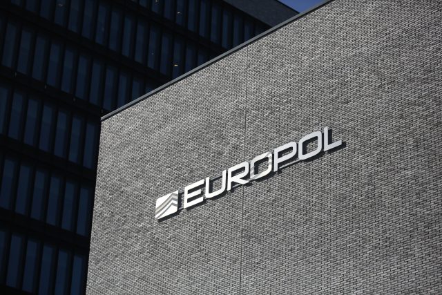 Europol (logo). Europol (logo).