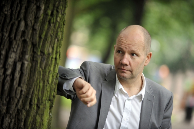 Spisovatel Peter Englund, člen Švédské akademie.