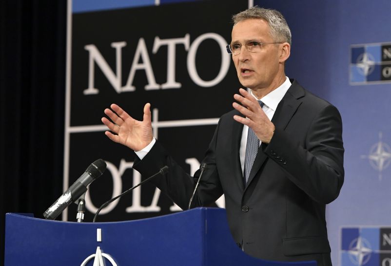 Generální tajemník NATO Jens Stoltenberg.