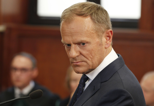 Předseda Evropské rady Donald Tusk. Předseda Evropské rady Donald Tusk.