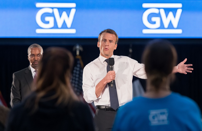Emmanuel Macron.