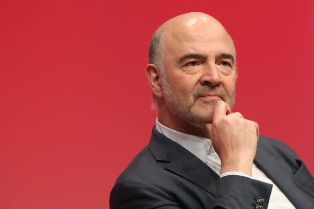 Evropský komisař pro hospodářské záležitosti Pierre Moscovici.