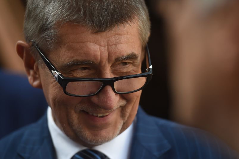 Premiér v demisi Andrej Babiš.