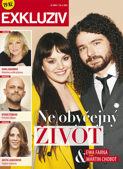 Časopis EXKLUZIV je právě v prodeji.