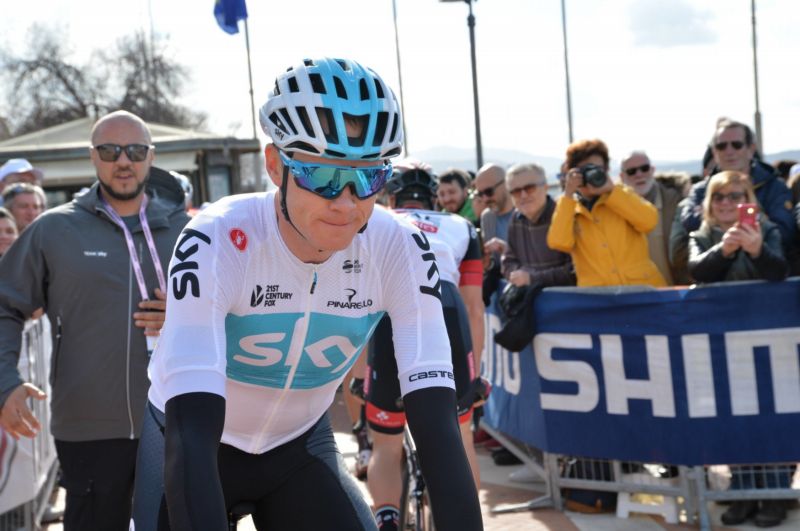 Chris Froome bude lídrem stáje Sky na slavném Giru. Chris Froome bude lídrem stáje Sky na slavném Giru.