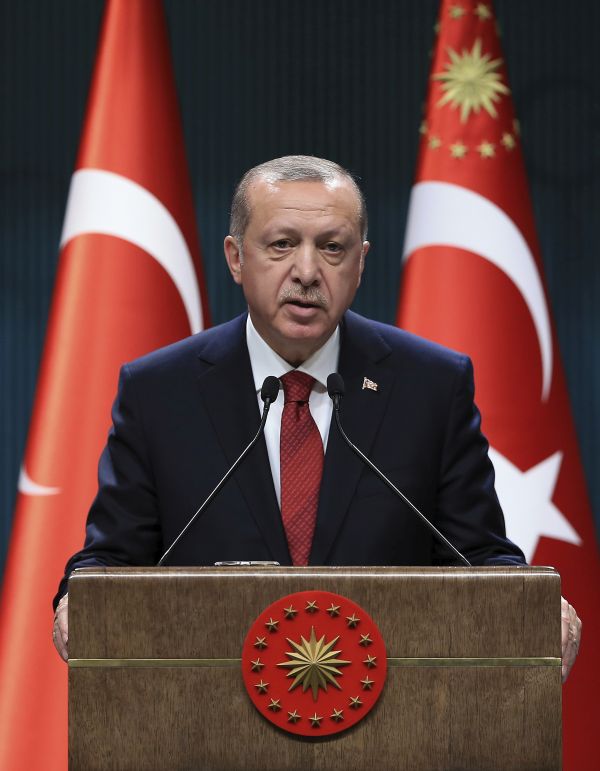Turecký prezident Recep Tayyip Erdogan.