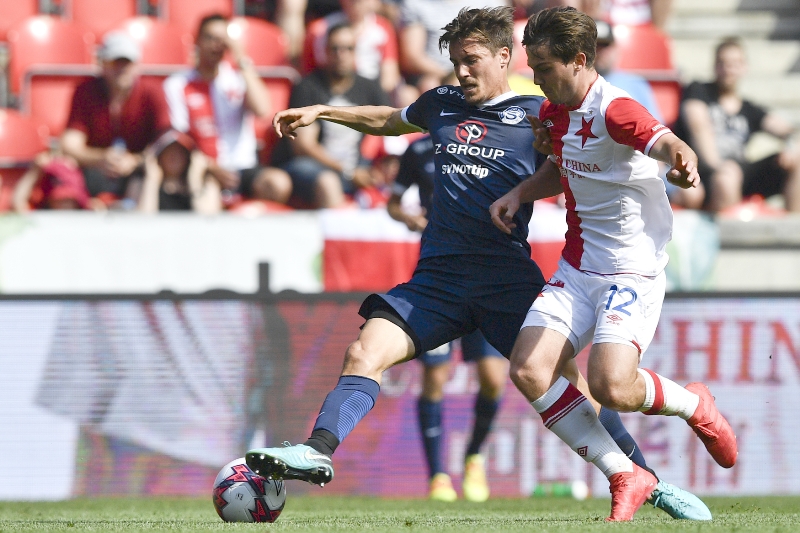 V utkání Slavie se Slováckem branka nepadla. V utkání Slavie se Slováckem branka nepadla.