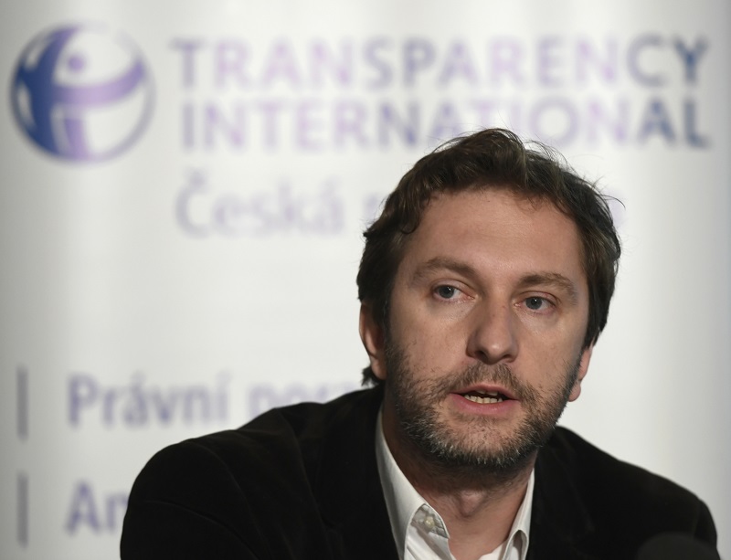 David Ondráčka, ředitel Transparency International ČR David Ondráčka, ředitel Transparency International ČR