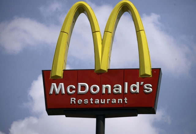 McDonald's, logo. McDonald's, logo.