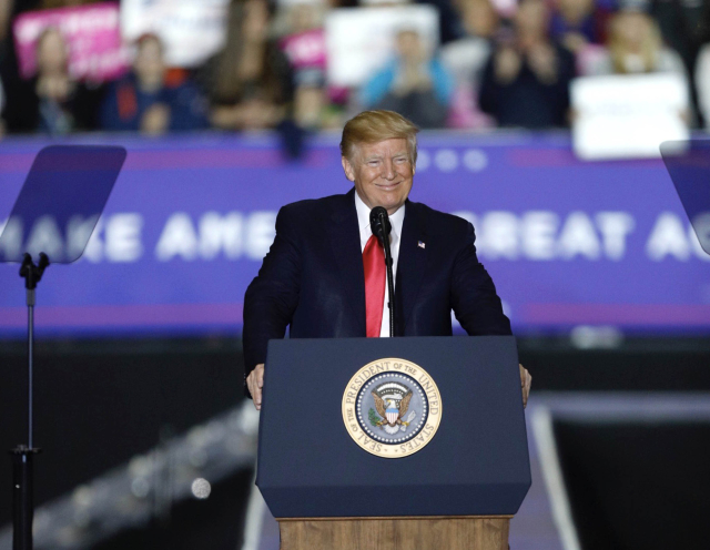 Prezident Donald Trump. Prezident Donald Trump.