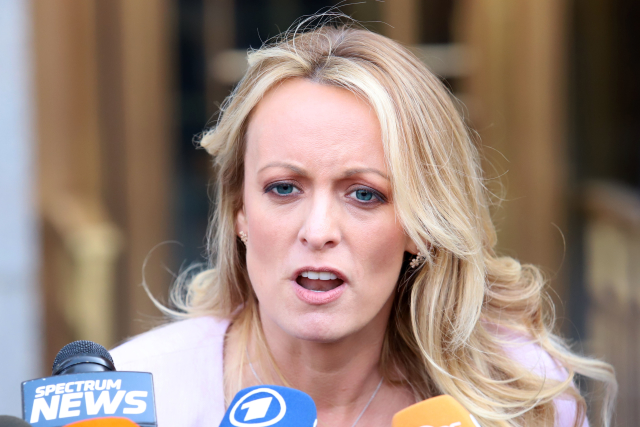 Pornohvězda Stormy Daniels.