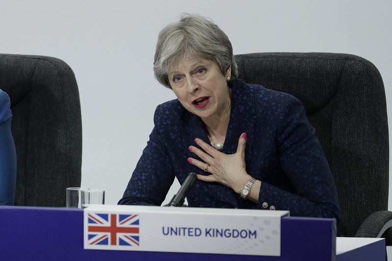 Britská premiérka Theresa Mayová.