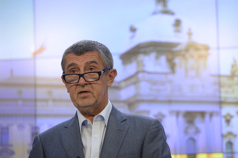 Premiér v demisi Andrej Babiš.