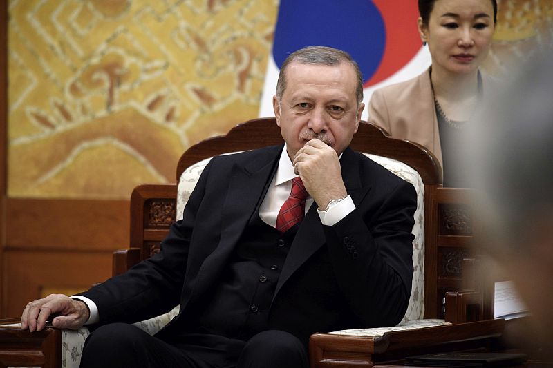 Turecký prezident Recep Tayyip Erdogan. Turecký prezident Recep Tayyip Erdogan.