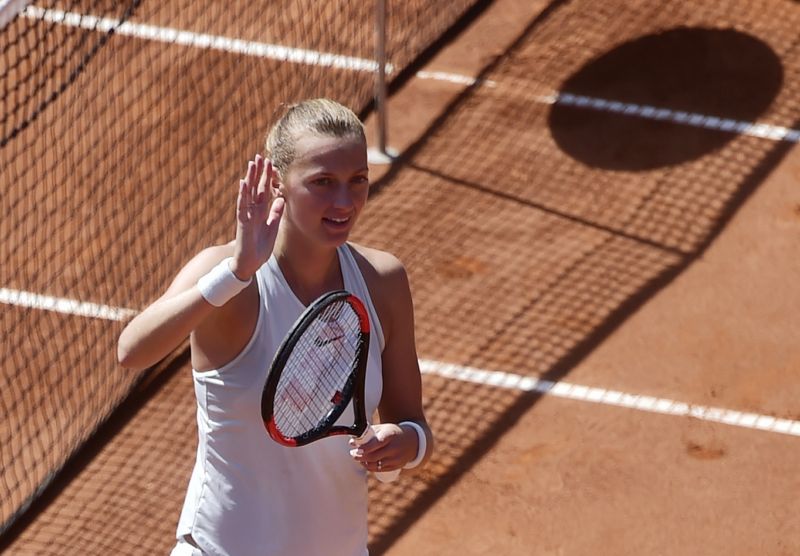 Petra Kvitová postoupila do čtvrtfinále.