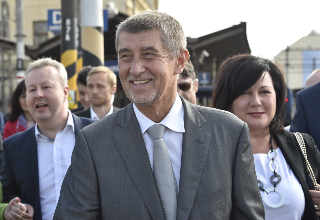 Premiér v demisi Andrej Babiš.