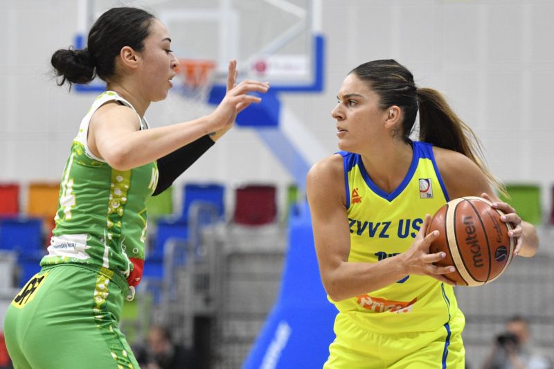 Marta Xargayová (vpravo) byla vyhlášena nejužitečnější hráčkou finále.