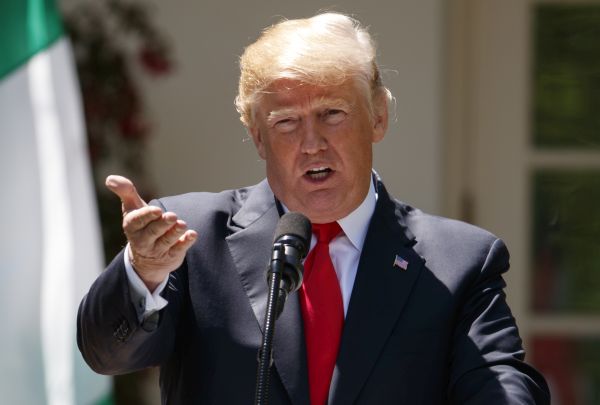 Americký prezident Donald Trump. Americký prezident Donald Trump.