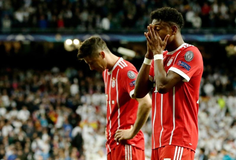 Hráči Bayernu měli po odvetě na hřišti Realu velký důvod k frustraci.