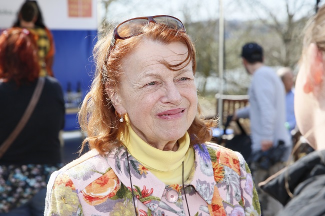 Herečka Iva Janžurová.