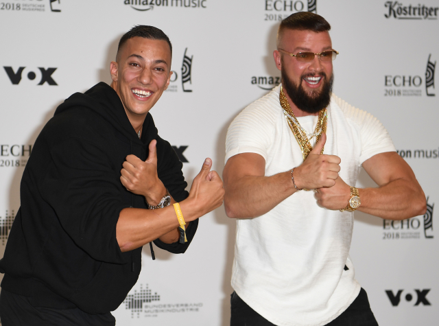 Kollegah (vlevo) a Farid Bang.