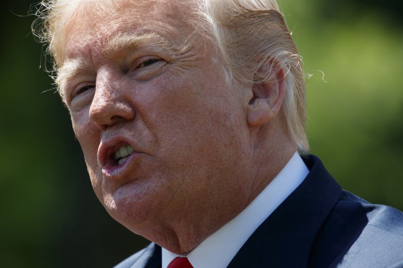 Americký prezident Donald Trump. Americký prezident Donald Trump.