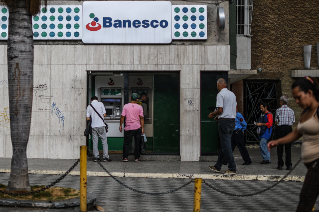Soukromá banka Banesco.