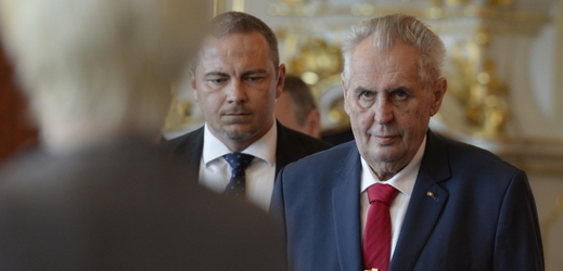Prezident Miloš Zeman.