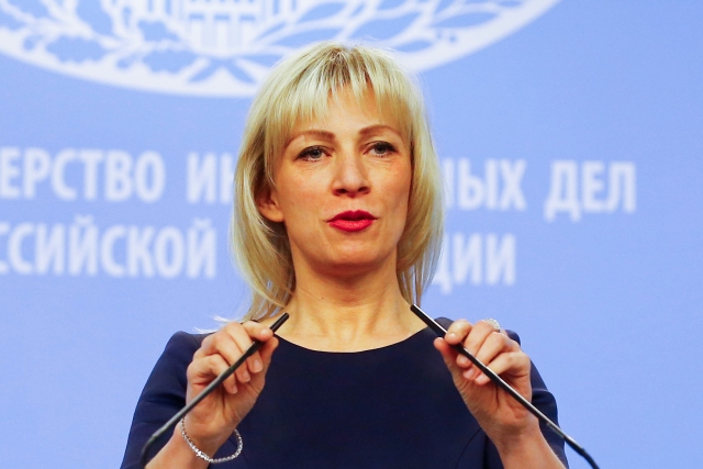 Mluvčí ruské diplomacie Marija Zacharovová.