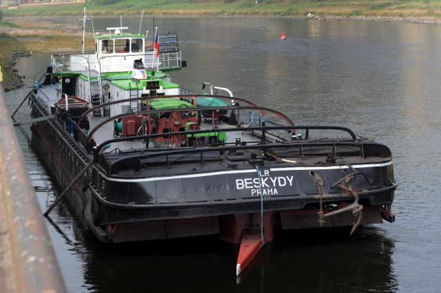 Kolesový remorkér Beskydy bude v Děčíně přístupný veřejnosti.