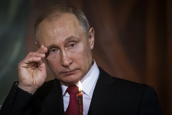 Ruský prezident Vladimir Putin.