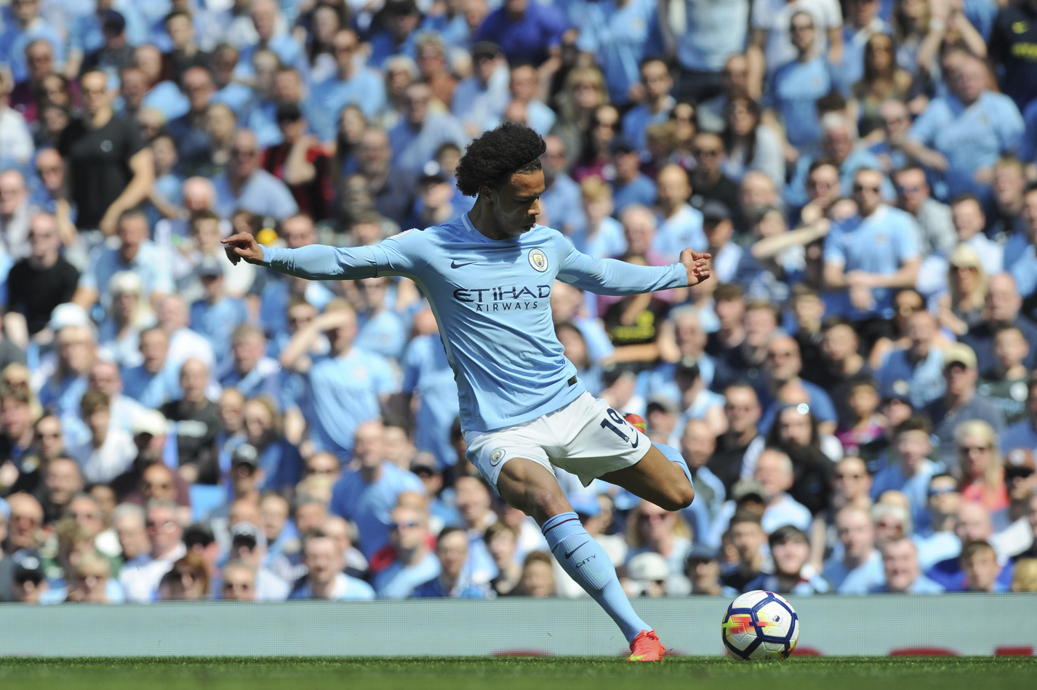 Leroy Sané z Manchesteru City.