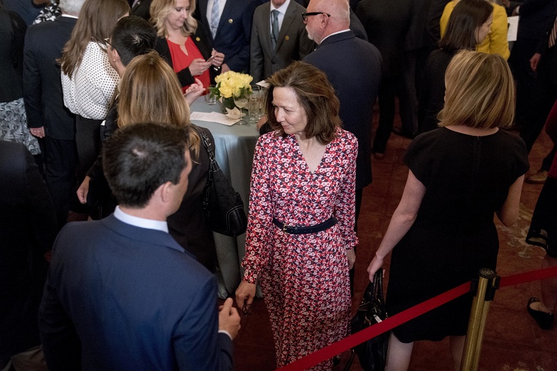 Gina Haspelová. Gina Haspelová.