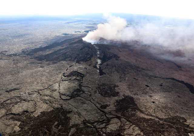 Sopka Kilauea.