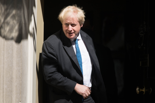 Britský ministr zahraničí Boris Johnson.